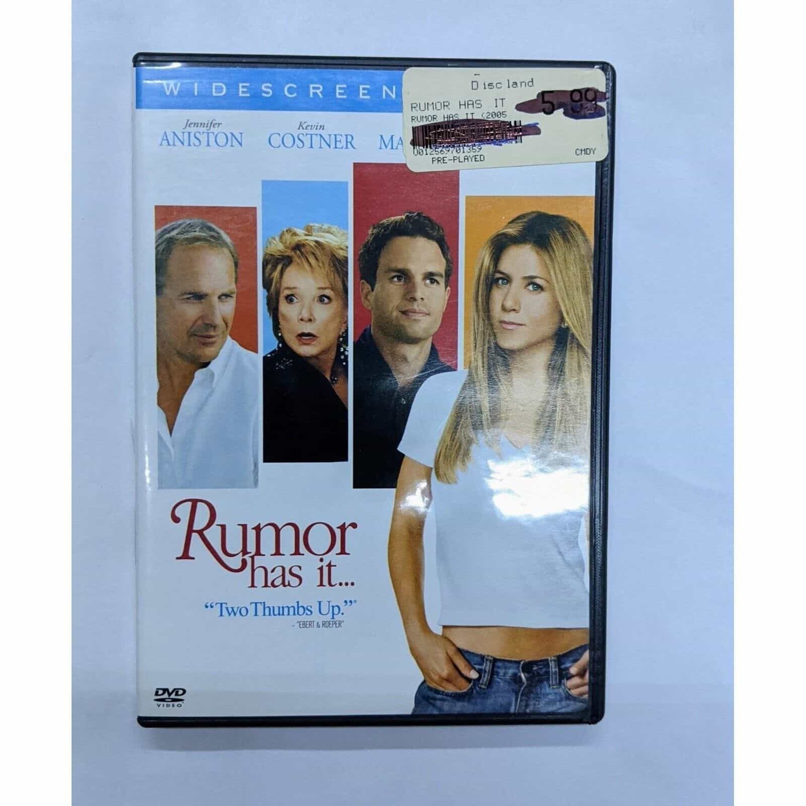 Rumor Has It DVD movie (Widescreen Edition)
