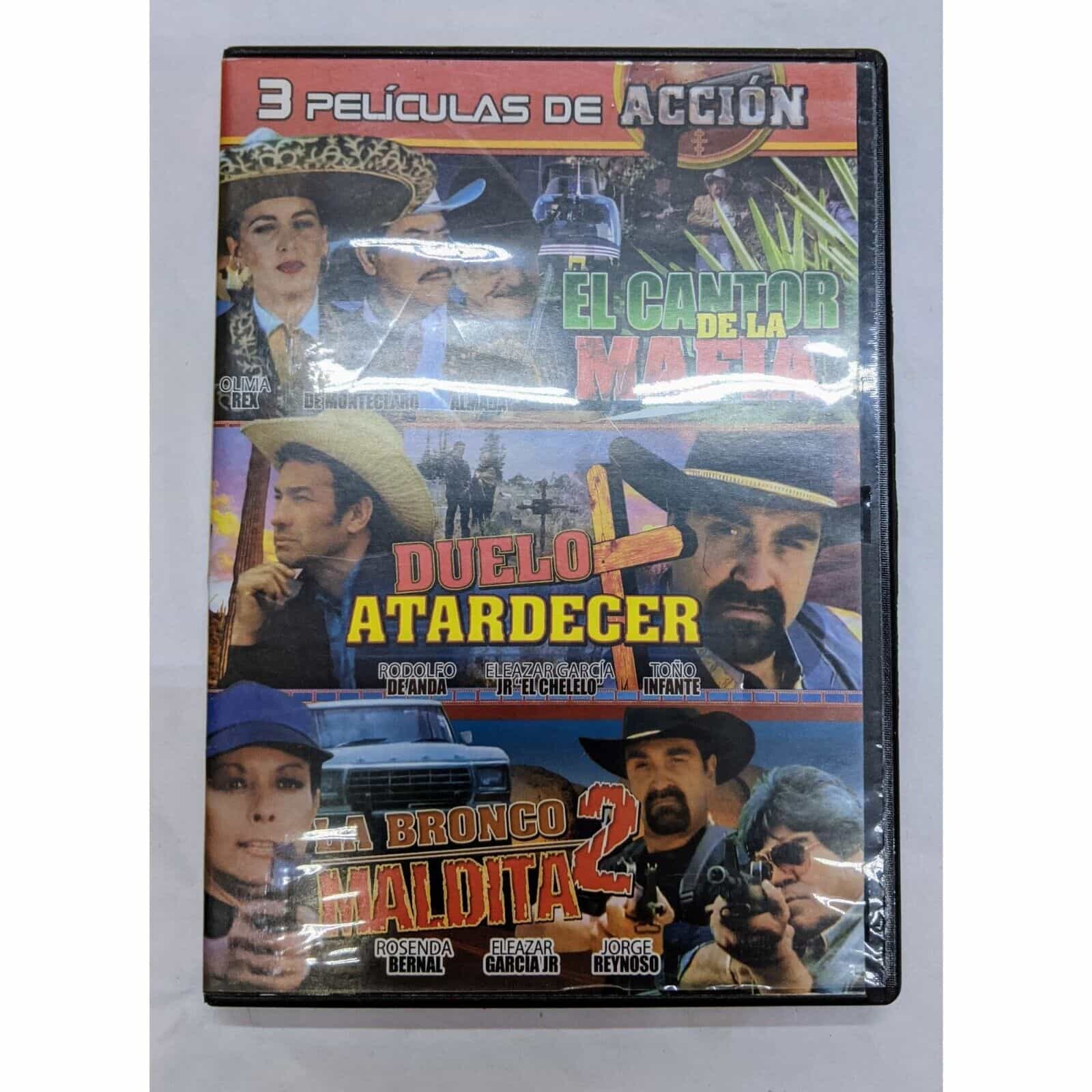 3 Peliculas De Accion DVD Movie