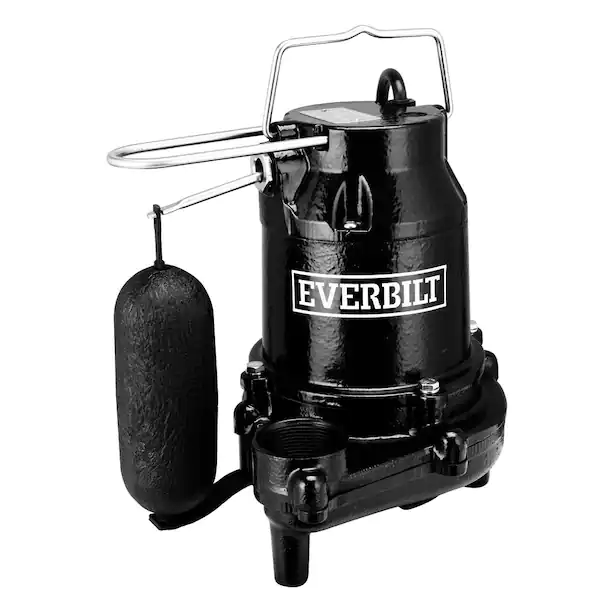 Everbilt HDS50 1/2 HP Cast Iron Sump Pump