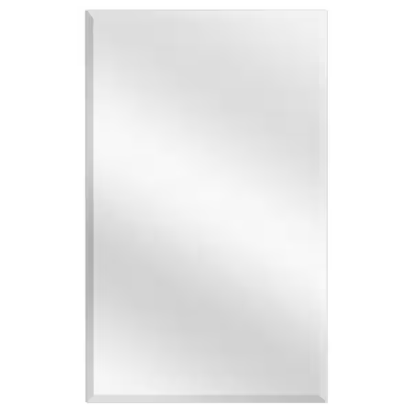 Glacier Bay 45406 16 in. W x 26 in. H Rectangular Wood Composite Medicine Cabinet with Mirror