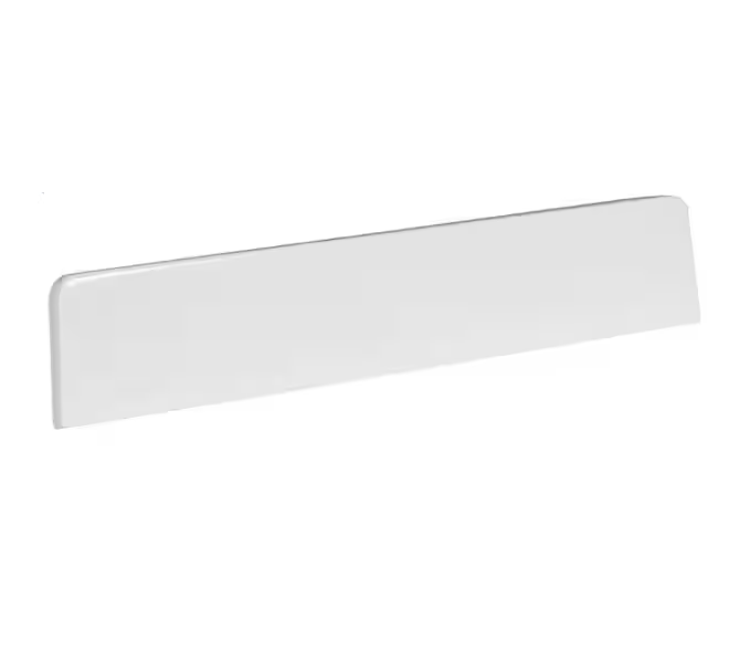Glacier Bay NS22GBCOM-W 21 in. W Cultured Marble Vanity Sidesplash in White