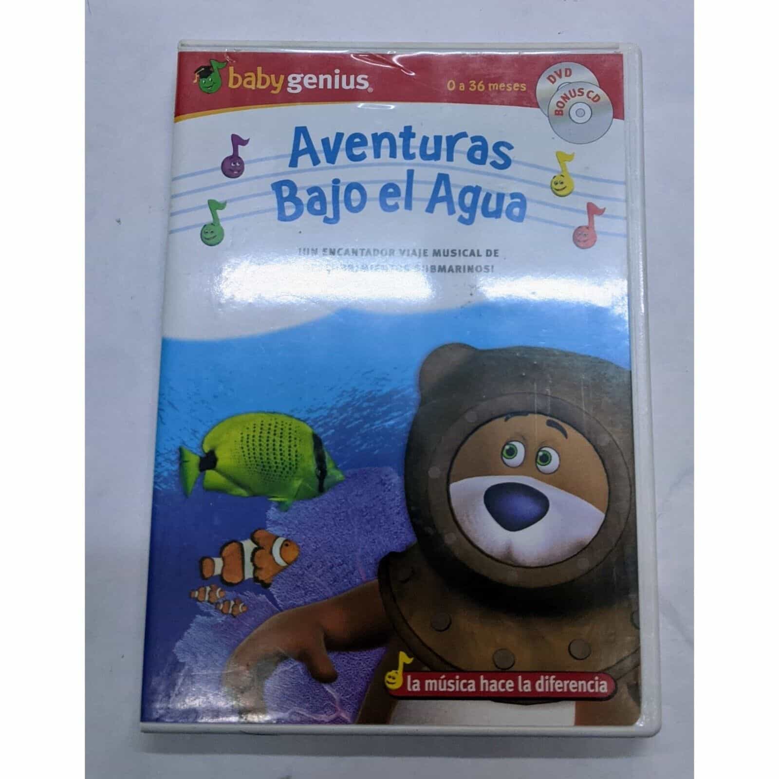 Aventuras Bajo El Agua Baby Genius DVD
