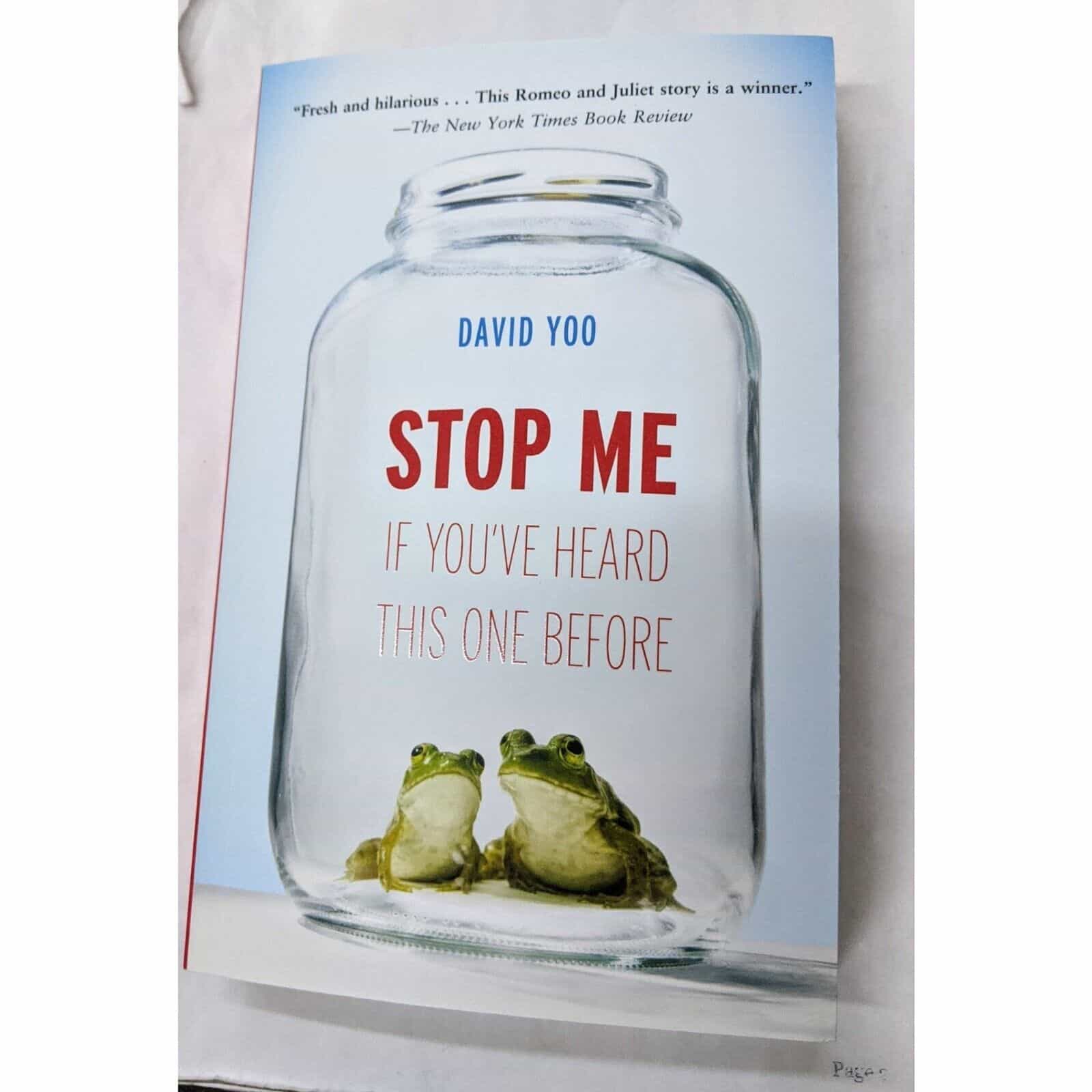 Stop Me If You’ve Heard This One Before by David Yoo Book