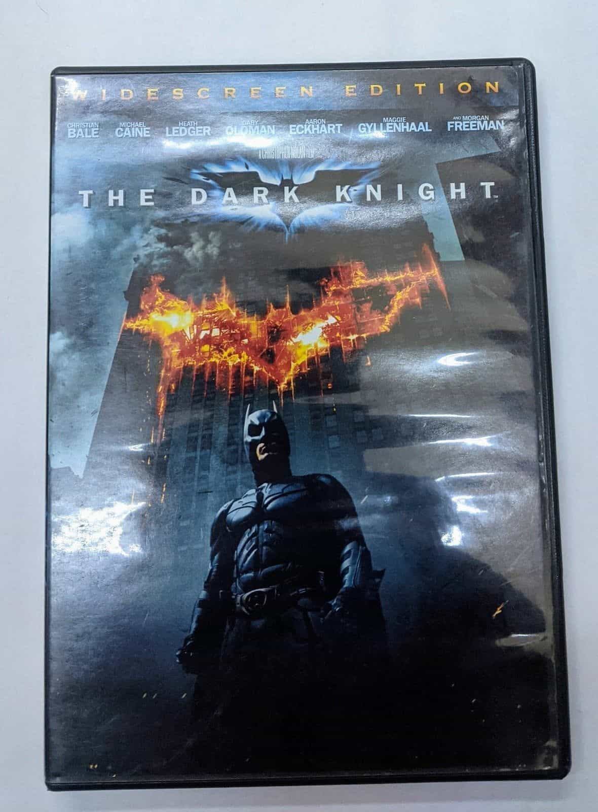 The Dark Knight DVD Movie (Widescreen edition)