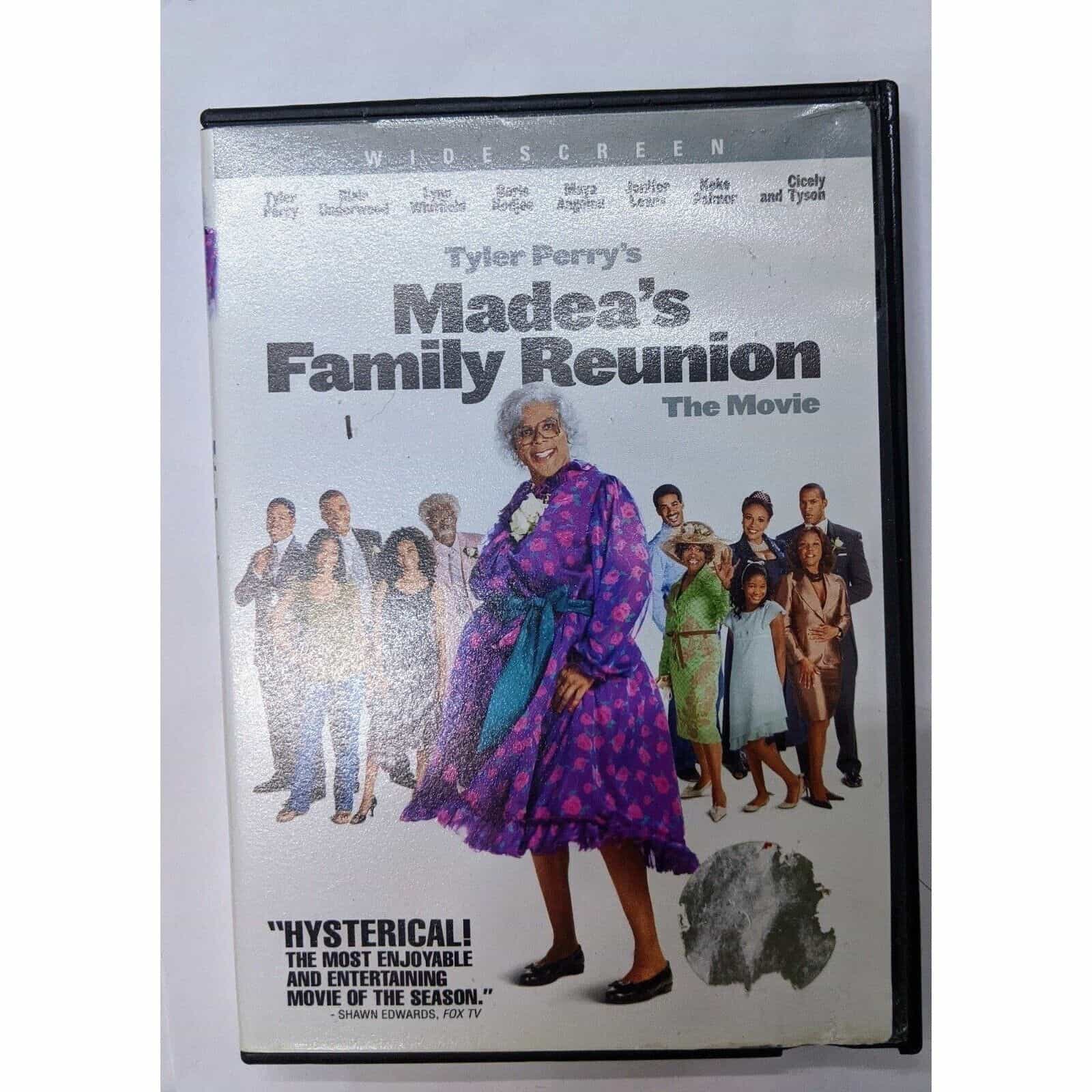 Tyler Perry’s Madea’s Family Reunion DVD Movie – Widescreen edition