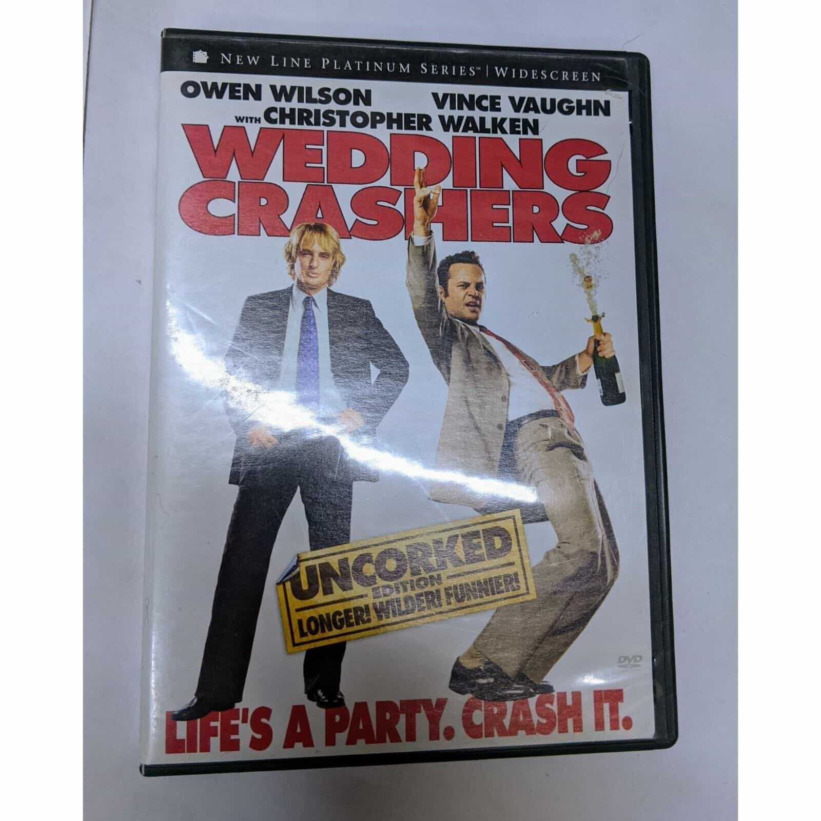 Wedding Crashers DVD Movie – Widescreen edition Uncorked Edition