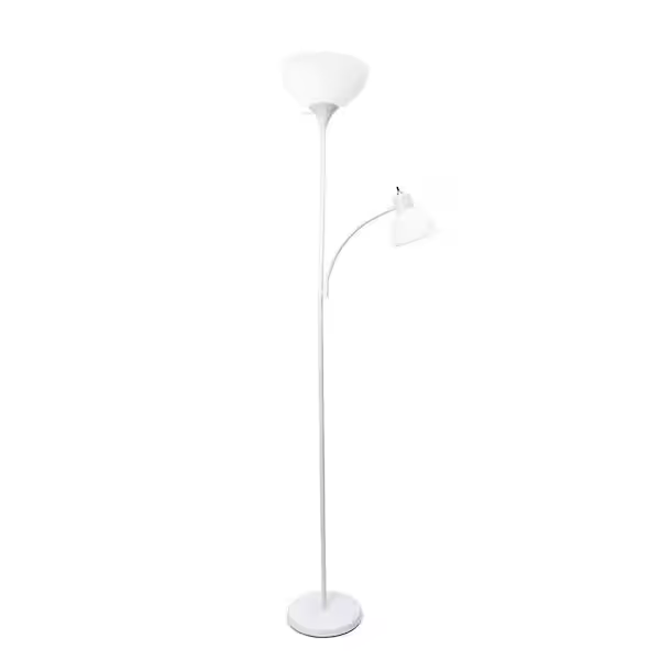 simple-designs-lf2000-wht-71-5-in-white-floor-lamp-with-reading-light