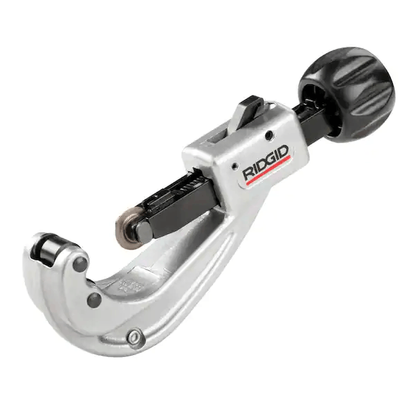 RIDGID 31632 1/4 in. to 1-5/8 in. 151 Quick Acting Copper Pipe & Aluminum Tubing Cutter w/ Easy Change Wheel Pin + Spare Wheel