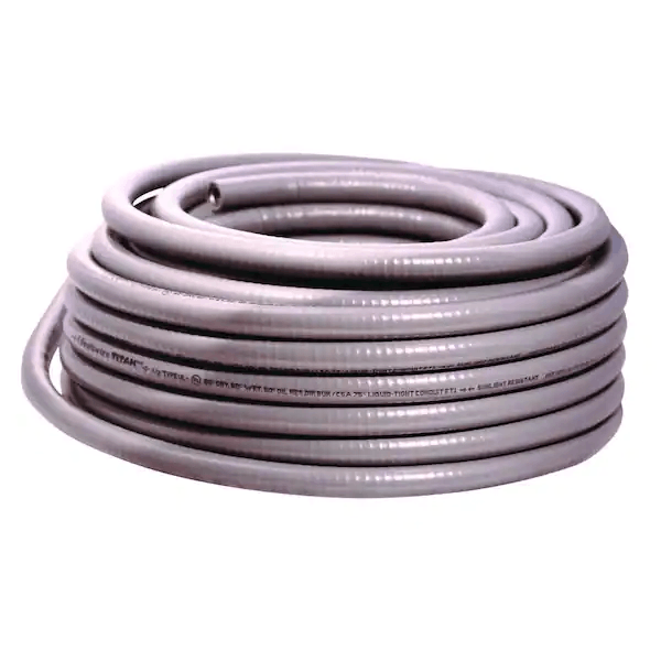 Southwire 55082603 1/2 in. x 100 ft. Liquidtight Flexible Metallic Titan Steel Conduit