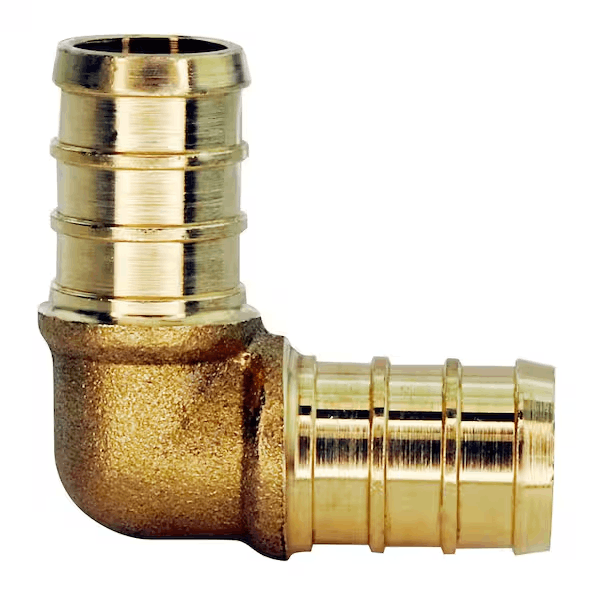 Apollo APXE1240JR 1/2 in. Brass PEX-B Barb 90-Degree Elbow Pro Pack (40-Pack)
