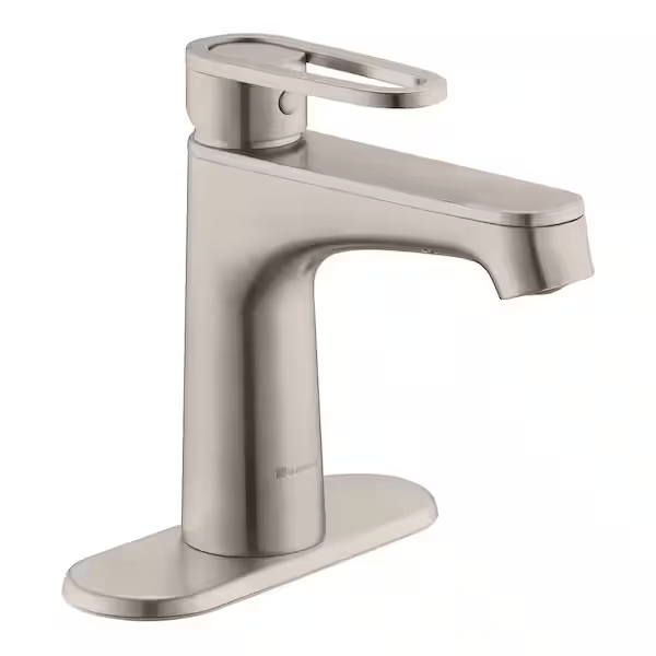 Glacier Bay 1008 251 231 Kendrick Single Hole Single-Handle Bathroom Faucet in Brushed Nickel