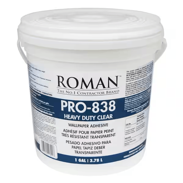 roman-011301-pro-838-1-gal-heavy-duty-clear-wallcovering-adhesive
