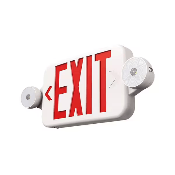 medinah-power-esc-c-s-02-led-bi-color-emergency-exit-sign-combo-with-2-led-lamps-90-min-backup-damp-rated-ul-listed-120-277vac-white-remote