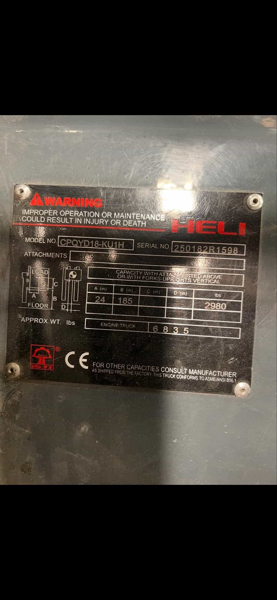 2022-heli-cpyd18-3500lb-3-mast-185-side-shift-forklift-gas-propane-181-hours