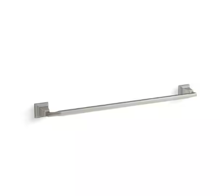 KOHLER K-R22081-BN Kallan 24 in. Towel Bar in Vibrant Brushed Nickel