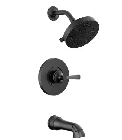 Delta 144822-OB Faryn Single-Handle 5-Spray Tub and Shower Faucet in Oil Rubbed Bronze (Valve Included)