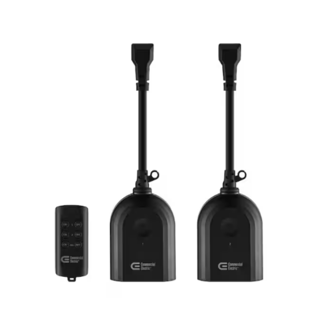 Commercial Electric Wireless Indoor/Outdoor Remote Control with 2 Rev