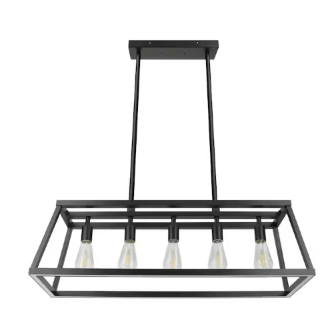 feit-electric-chd345cctnlbk-katalyst-60-watt-5-light-matte-black-modern-adjustable-cct-and-3-light-modes-integrated-led-chandelier-light