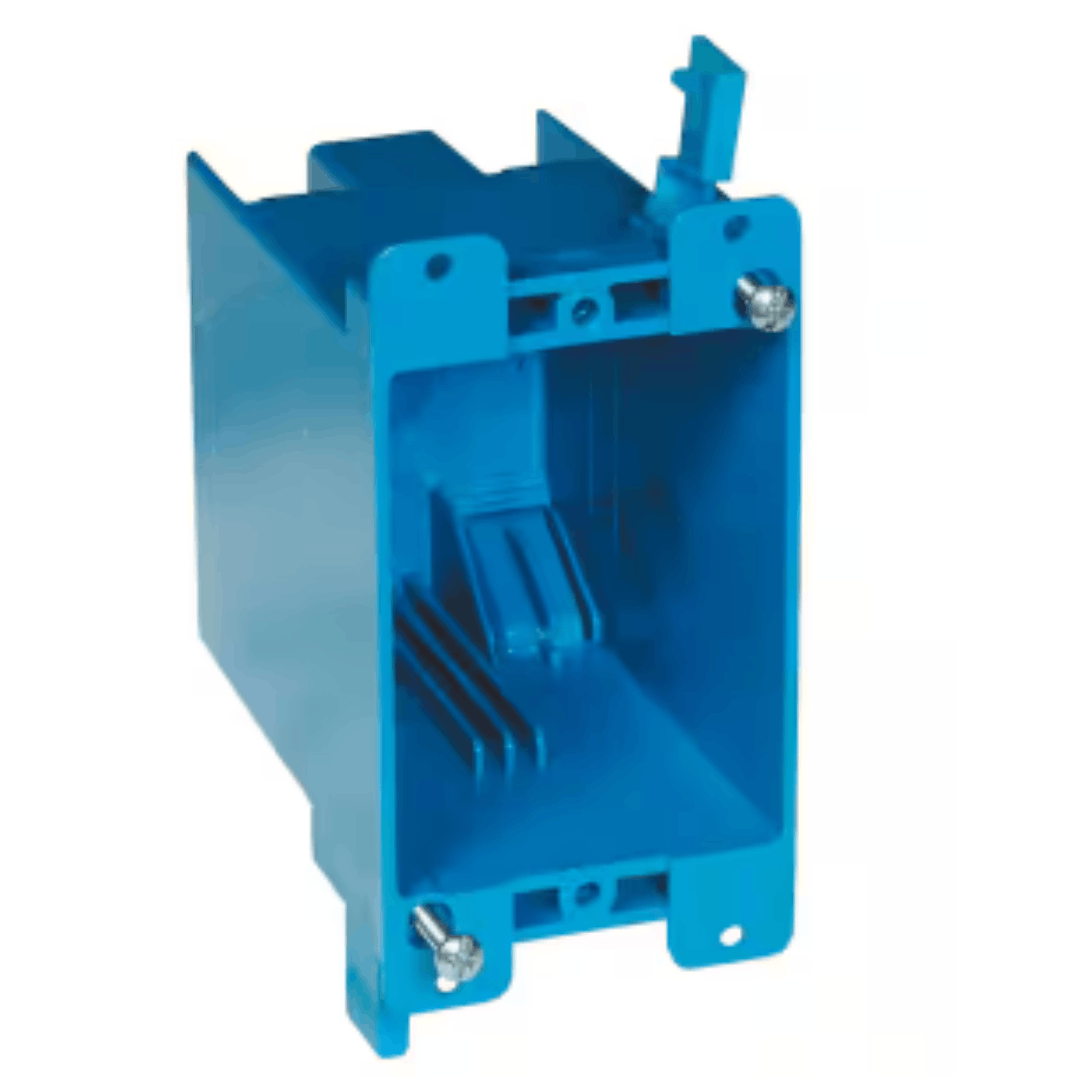 Carlon B120R 1-Gang 20 cu. in. PVC Old Work Electrical Switch and Outlet Box