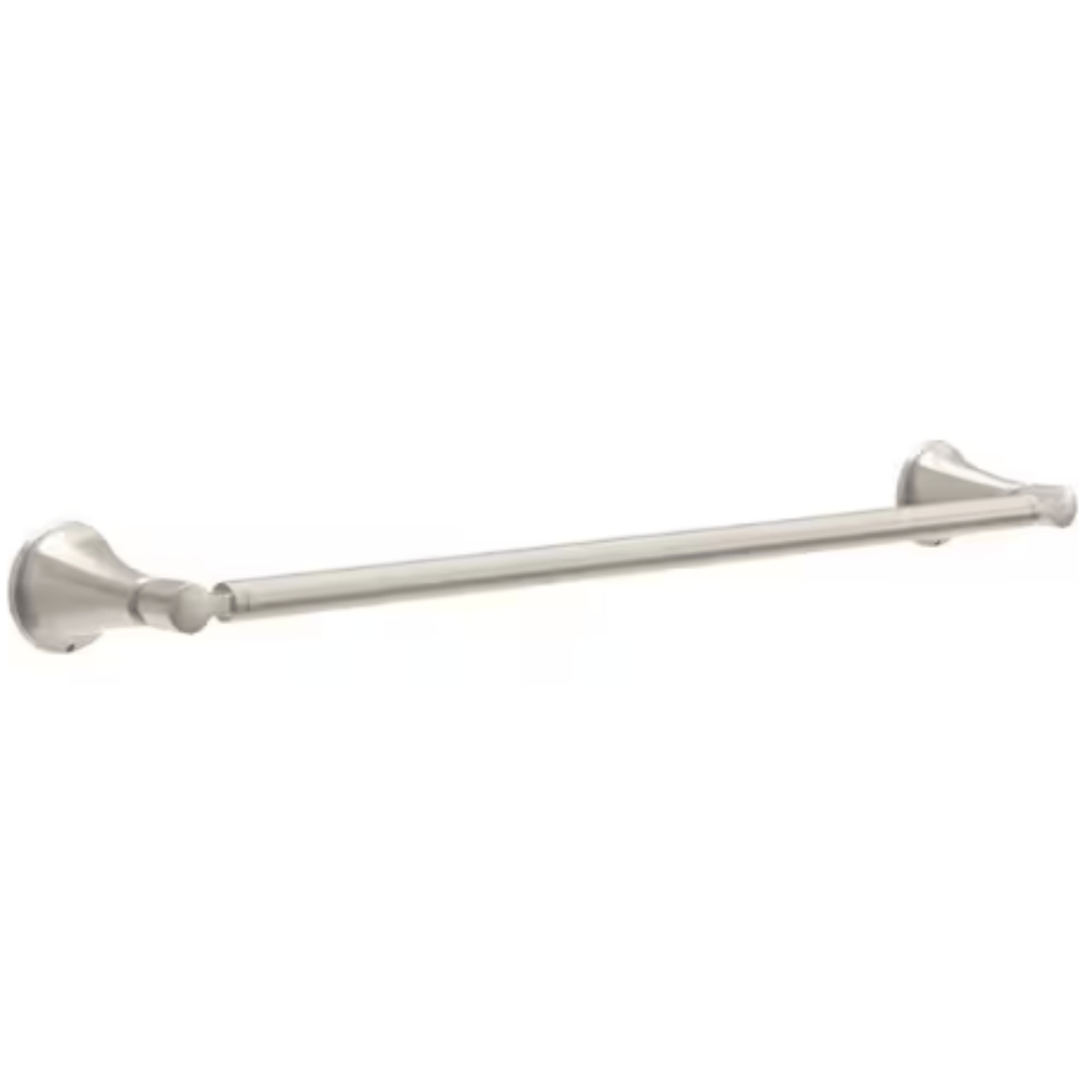 Delta LNA18-DN Lorna 18 in. Wall Mounted Towel Bar Bath Hardware Accessory in Brushed Nickel