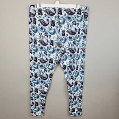 mermaid-girl-and-friends-polyester-spandex-ankle-leggings-extended-plus-size