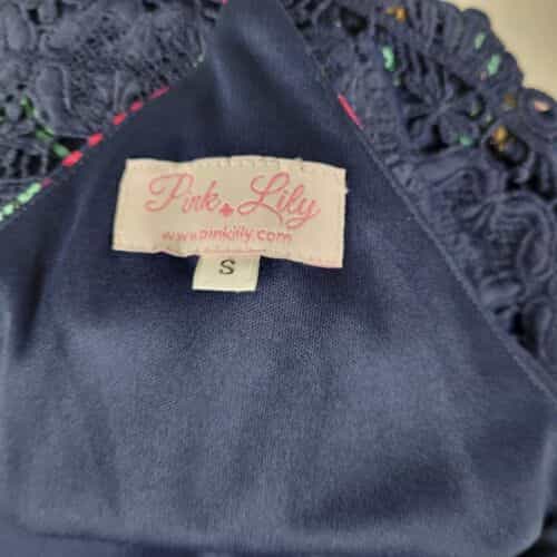 pink-lily-navy-floral-print-crochet-insert-maxi-dress-size-s