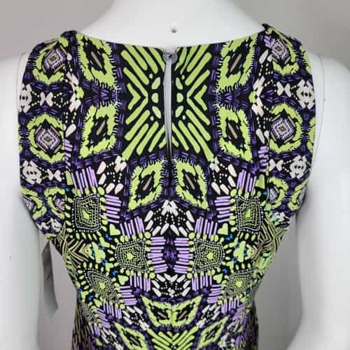 london-times-aztec-print-sleeveless-split-leg-maxi-dress