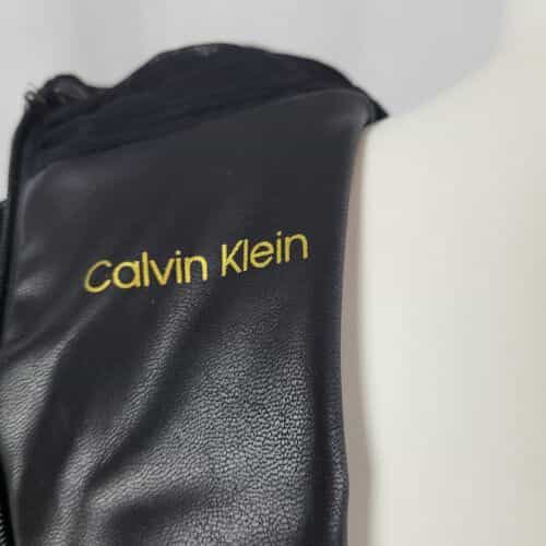 calvin-klein-faux-leather-black-dress-size-4