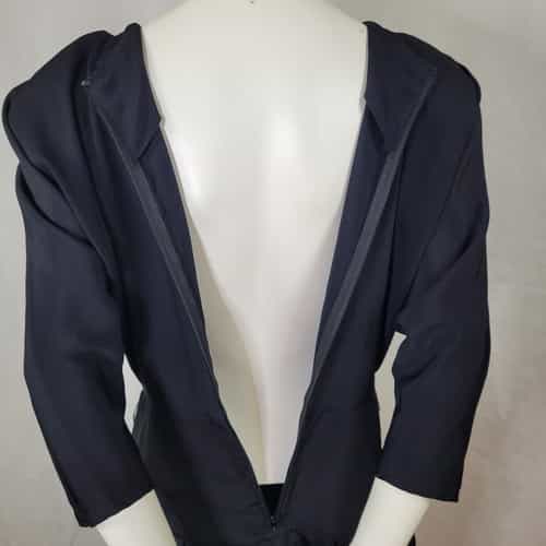 betsy-adam-black-ruffle-skirt-faux-pearl-accent-sheath-dress-size-9-10