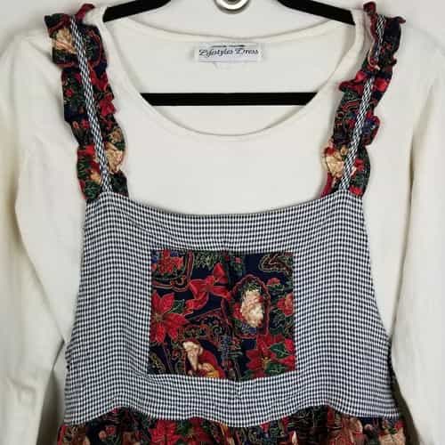 sharon-anthony-lifestyles-dresses-christmas-jumper-top-set-size-14