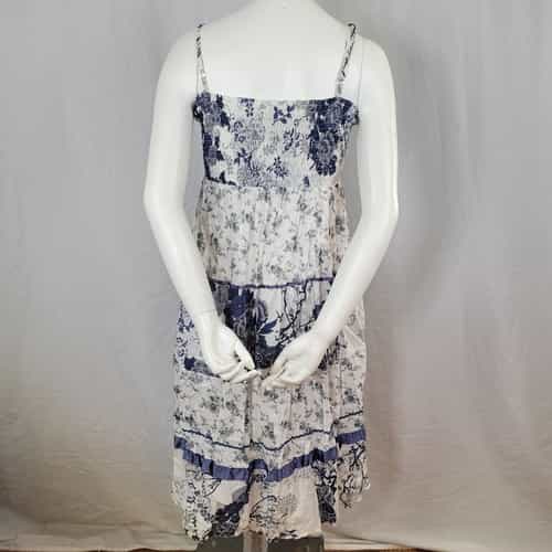 blue-white-and-gray-sequined-smocked-spaghetti-strap-sundress