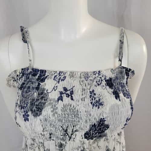 blue-white-and-gray-sequined-smocked-spaghetti-strap-sundress