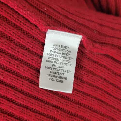 croft-barrow-deep-red-quilted-full-zipper-front-sweater-jacket-size-1x