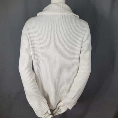 croft-barrow-ivory-quilted-full-zipper-front-sweater-jacket