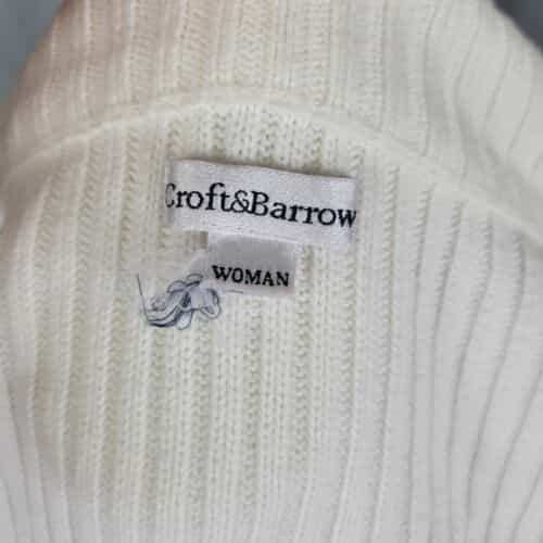 croft-barrow-ivory-quilted-full-zipper-front-sweater-jacket