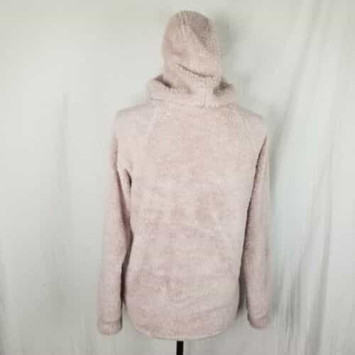 gibson-pale-pink-lined-drawstring-hoodie