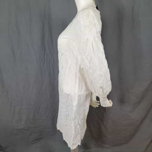 laundry-by-shelli-segal-white-swimsuit-cover-up-size-10