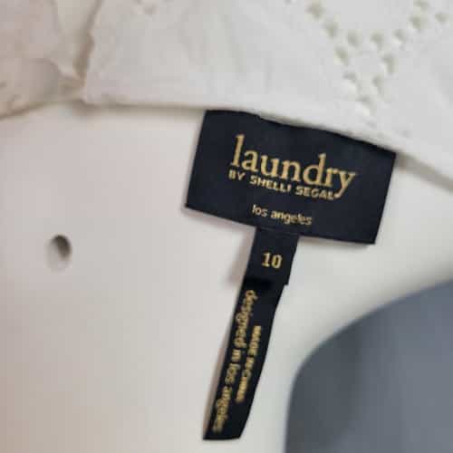 laundry-by-shelli-segal-white-swimsuit-cover-up-size-10