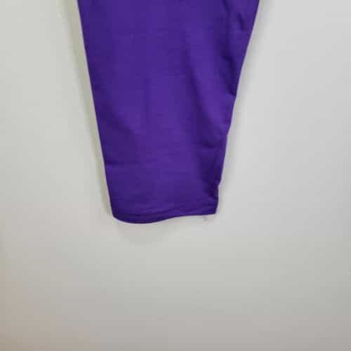 new-mix-solid-purple-polyester-spandex-ankle-leggings-one-size-fits-all