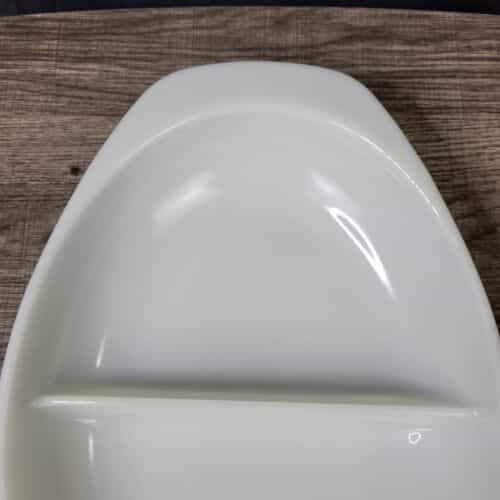 Pyrex 1063 Milk Glass 1.5 Quart Divided Dish
