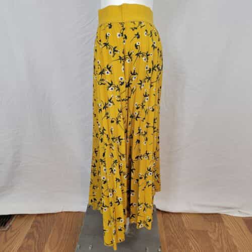 andijames-floral-print-pleated-lined-maxi-skirt-size-s