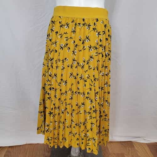 andijames-floral-print-pleated-lined-maxi-skirt-size-s