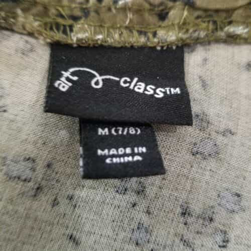 art-class-olive-green-floral-print-romper