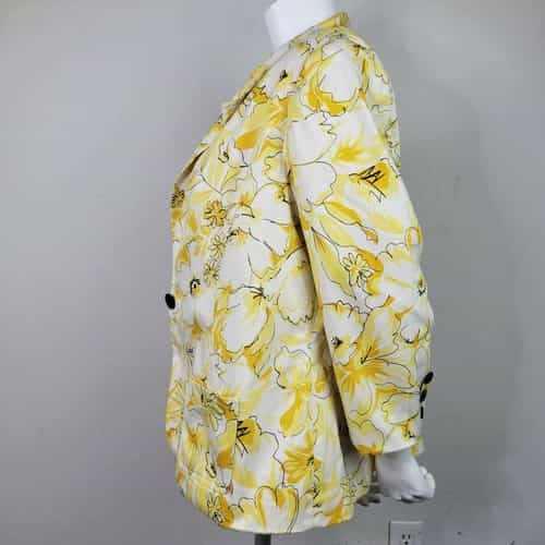 harve-benard-yellow-floral-print-single-button-closure-blazer