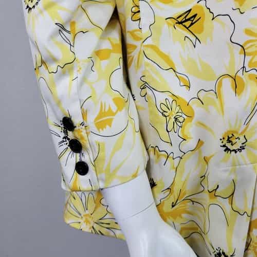 harve-benard-yellow-floral-print-single-button-closure-blazer