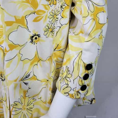 harve-benard-yellow-floral-print-single-button-closure-blazer