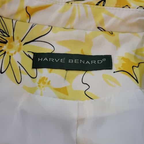 harve-benard-yellow-floral-print-single-button-closure-blazer