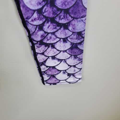 purple-fish-scale-yoga-polyester-spandex-ankle-leggings-size-s
