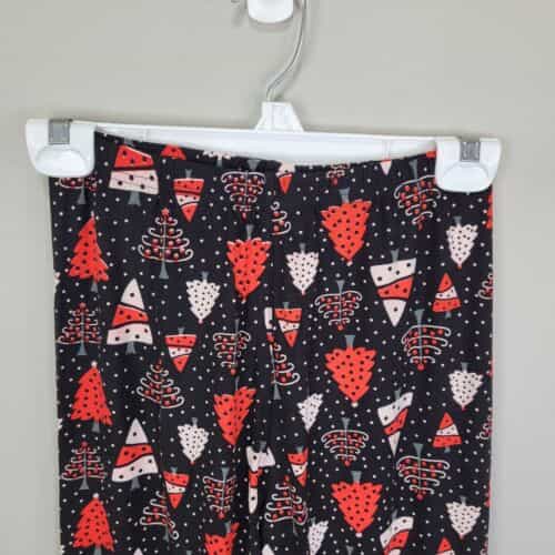 pink-and-red-christmas-tree-print-polyester-spandex-ankle-leggings-one-size-fits