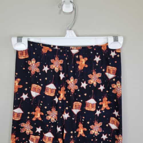 gingerbread-ornaments-polyester-spandex-ankle-leggings-plus-size-one-size